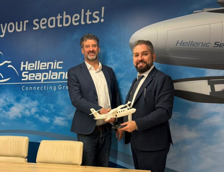 Hellenic Seaplanes – NOEMI: Συμφωνία έως 80 εκατ. ευρώ για την ανάπτυξη ηλεκτρικών υδροπλάνων στην Ελλάδα © ΔΤ
