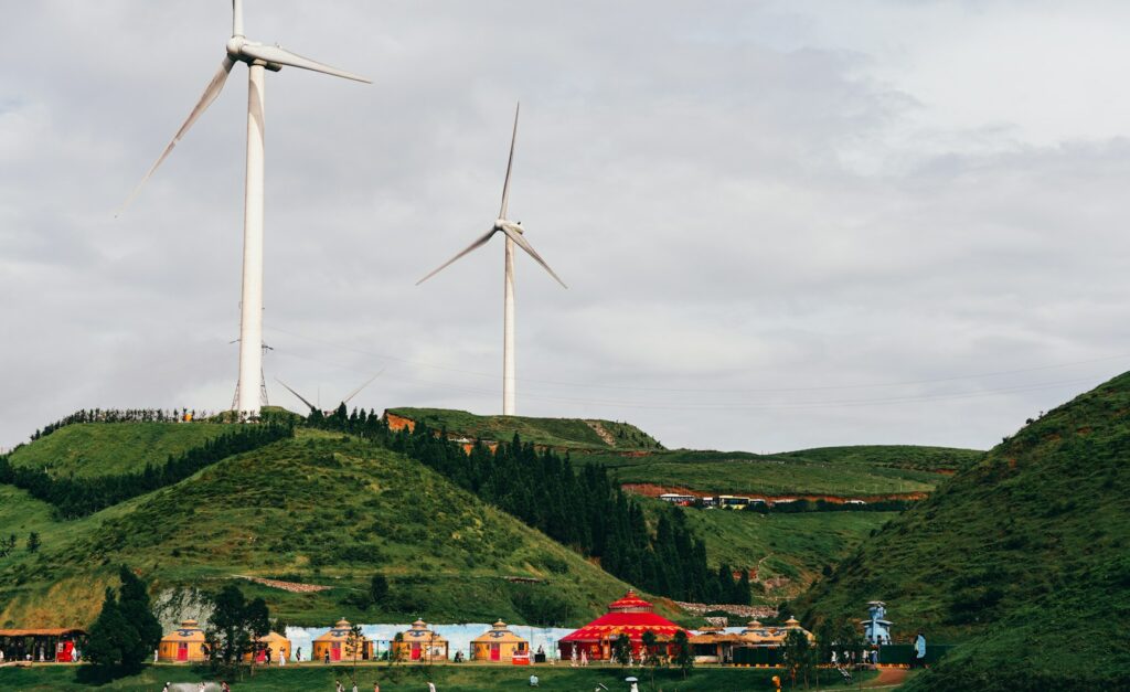 Ανεμογεννήτριες στην Κίνα © Unsplash