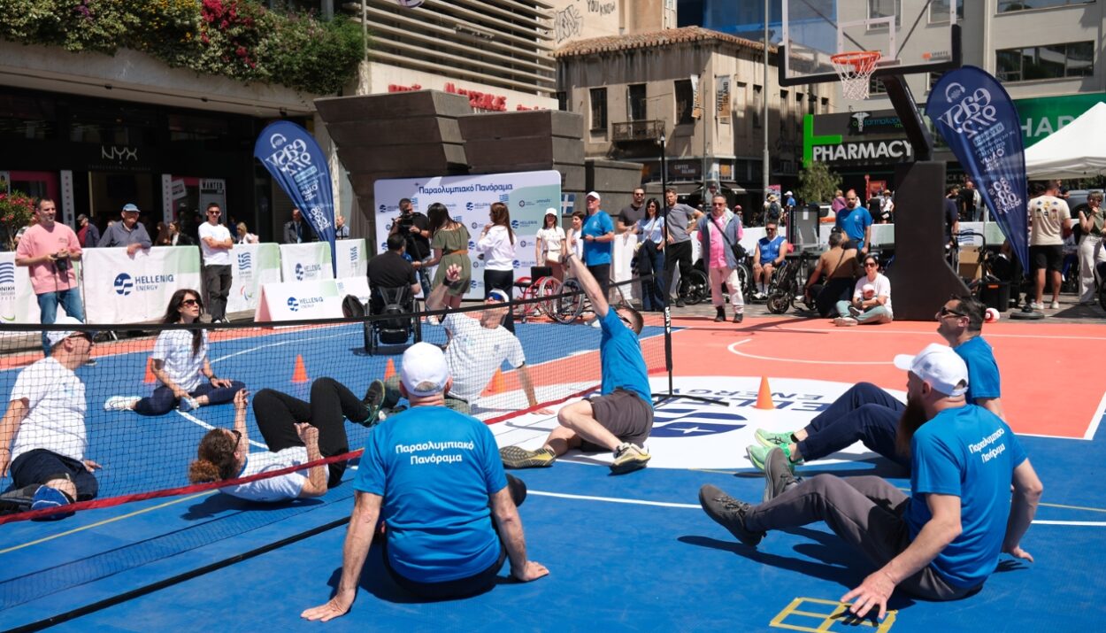 Volley καθιστών