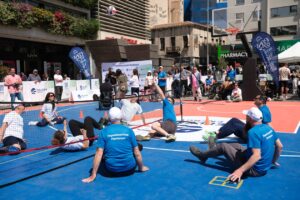 Volley καθιστών