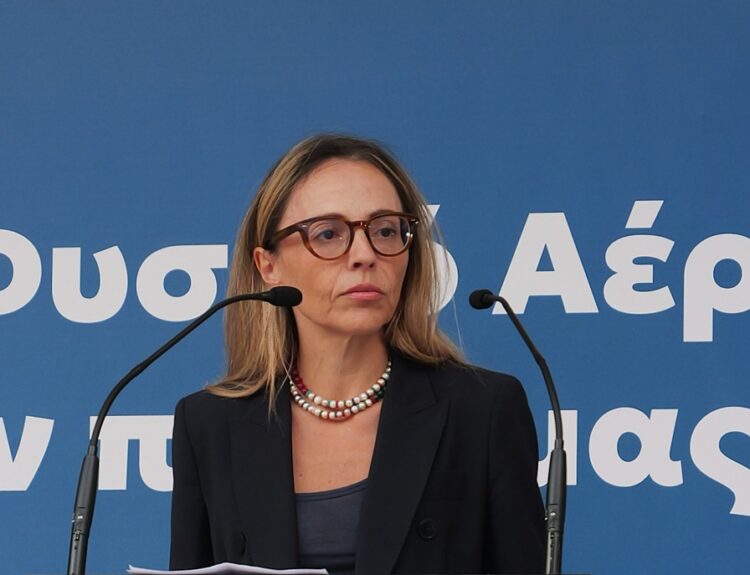 Η Διευθύνουσα Σύμβουλος της Enaon EDA, κα Francesca Zanninotti