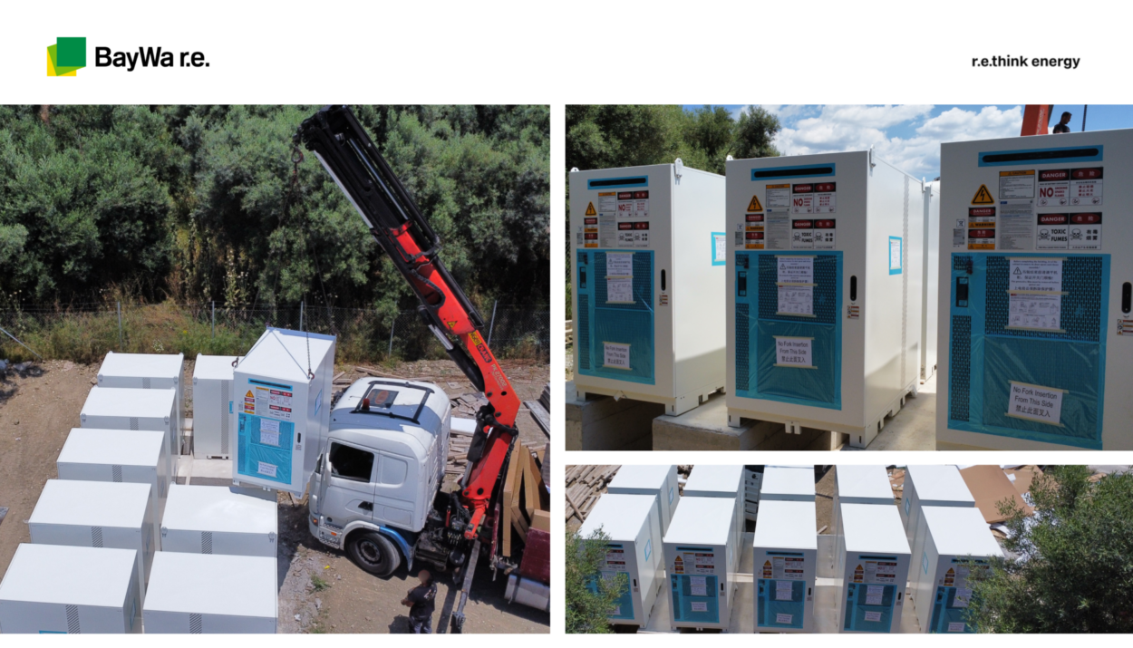 Συνεργασία BayWa r.e. Solar Trade Ελλάδας και MES Energy σε έργο C&I με 10 συστημάτα αποθήκευσης ενέργειας της Huawei Digital Power