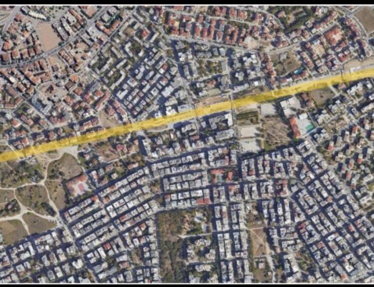 η κατασκευή της οδού Πόντου