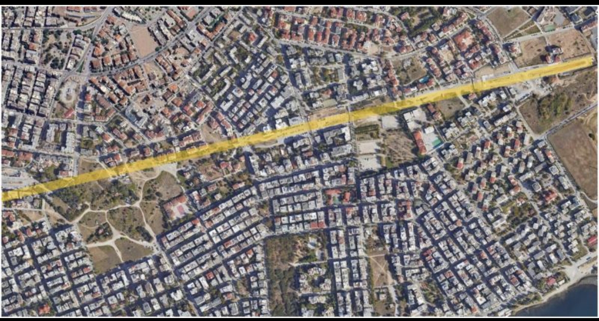 η κατασκευή της οδού Πόντου