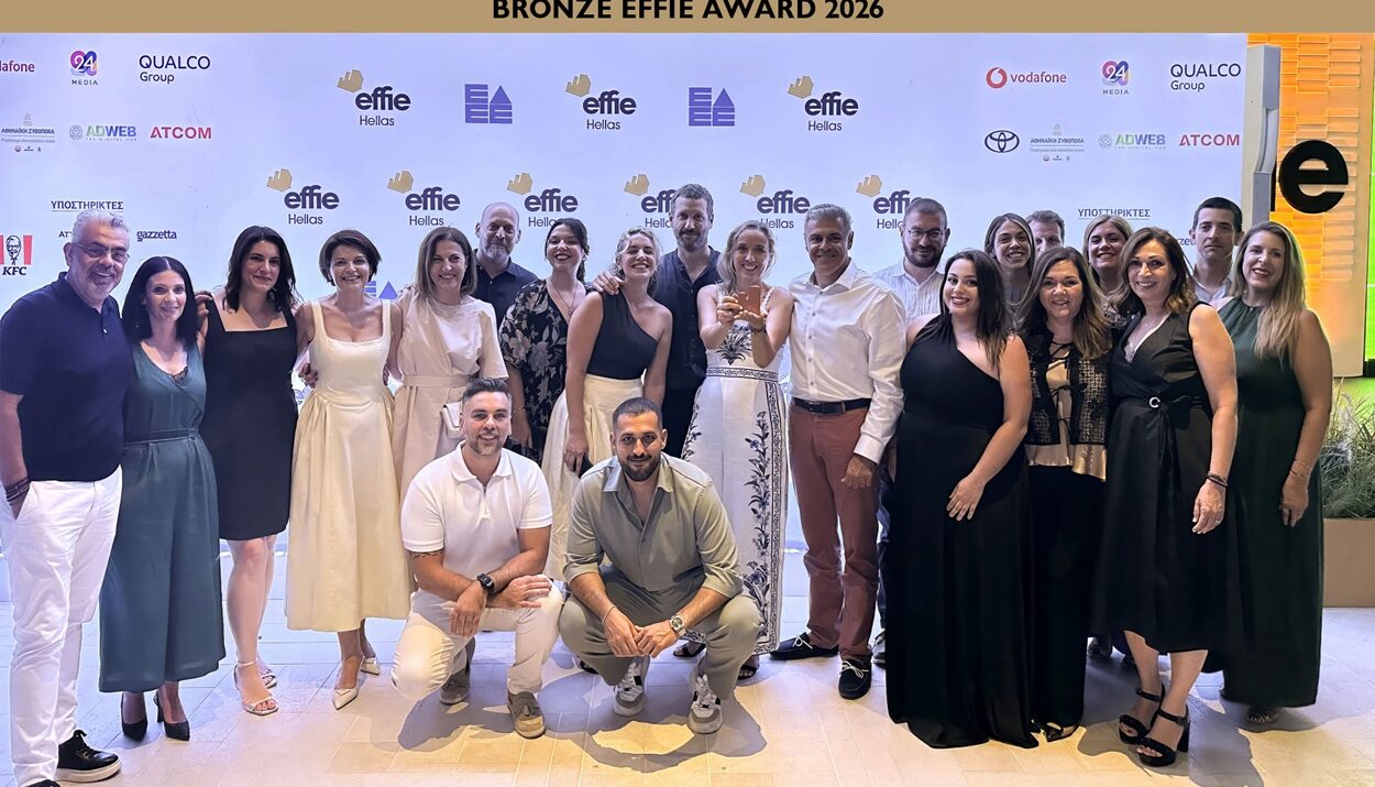 Bronze Effie Award στην Choose και τη Φυσικό Αέριο Ελληνική Εταιρεία Ενέργειας για την καμπάνια «Πίσω από τα Φώτα» © Choose