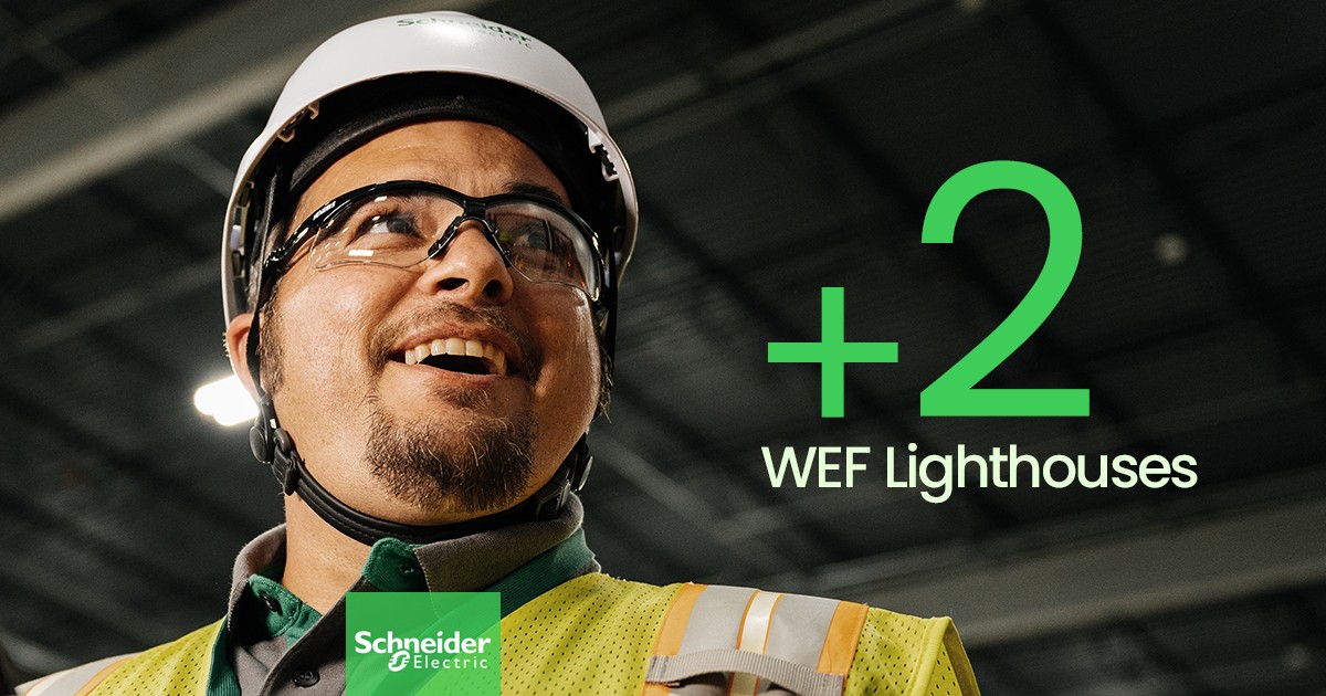 Δύο νέα «Global Lighthouse» για τη Schneider Electric από το Παγκόσμιο Οικονομικό Φόρουμ για τα εργοστάσιά της στο Ελ Πάσο και στο Πεκίνο