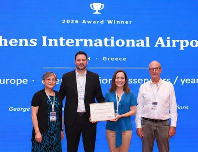 Νέα σημαντική διεθνής διάκριση για τον Διεθνή Αερολιμένα Αθηνών από την Air Transport Research Society