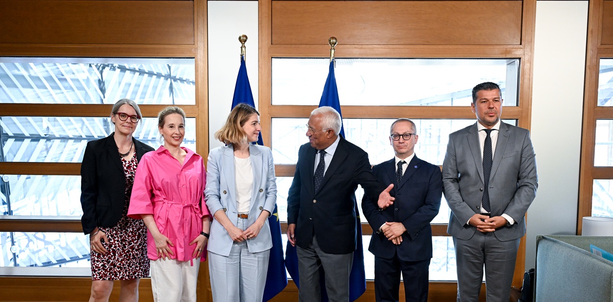 Το “ραντεβού” του Γ. Στάσση της ΔΕΗ με τον Αντόνιο Κόστα στις Βρυξέλλες © newsroom.consilium.europa.eu