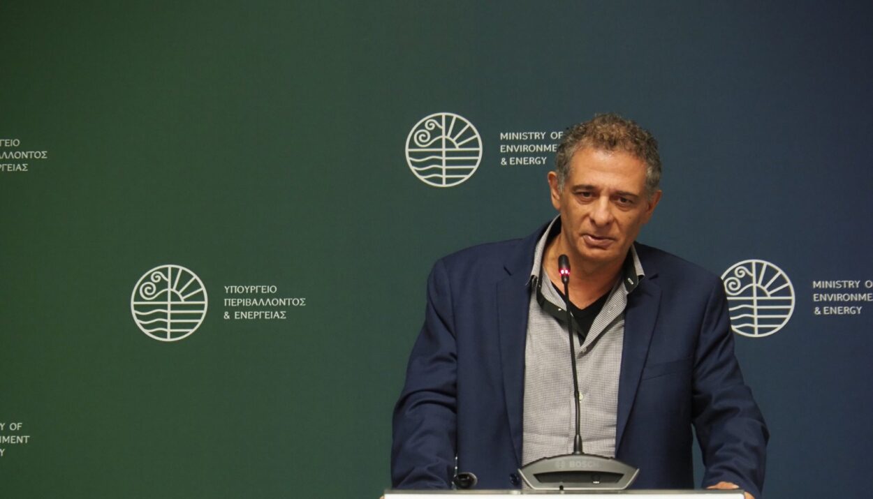Δρ. Πέτρος Τζεφέρης, Γενικός Διευθυντής Ορυκτών Πρώτων Υλών, Υπουργείου Περιβάλλοντος