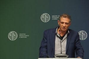 Δρ. Πέτρος Τζεφέρης, Γενικός Διευθυντής Ορυκτών Πρώτων Υλών, Υπουργείου Περιβάλλοντος