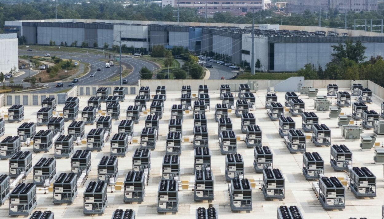 Άποψη από data center στη Virginia των ΗΠΑ © ΑΠΕ