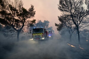 ΠΥΡΚΑΓΙΕΣ ΣΕ ΑΤΤΙΚΗ ΚΑΙ ΒΟΙΩΤΙΑ