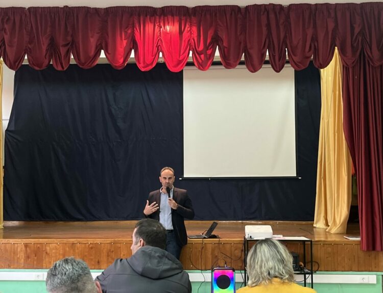 Ο πρόεδρος της Eduact, Κώστας Βασιλείου © Ελληνικός Χρυσός