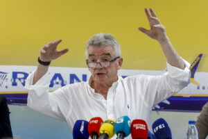 O διευθύνων σύμβουλος της Ryanair Μάικλ Ο'Λίρι © ΑΠΕ