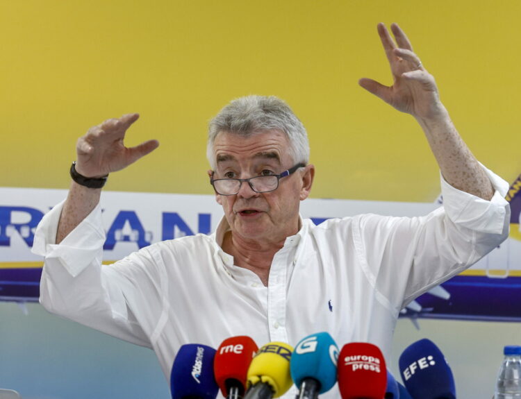 O διευθύνων σύμβουλος της Ryanair Μάικλ Ο'Λίρι © ΑΠΕ