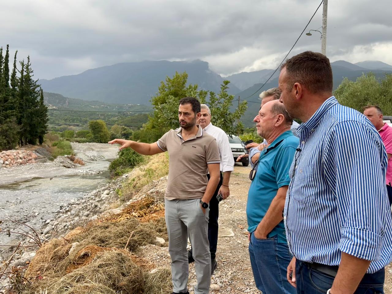 Επιθεώρηση της πορείας των έργων © ΔΤ Υπουργείο