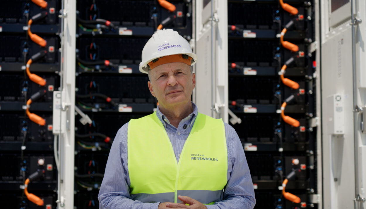 Ο Διευθύνων Σύμβουλος της HELLENiQ Renewables, Σωτήρης Καπέλλος © HELLENiQ Renewables