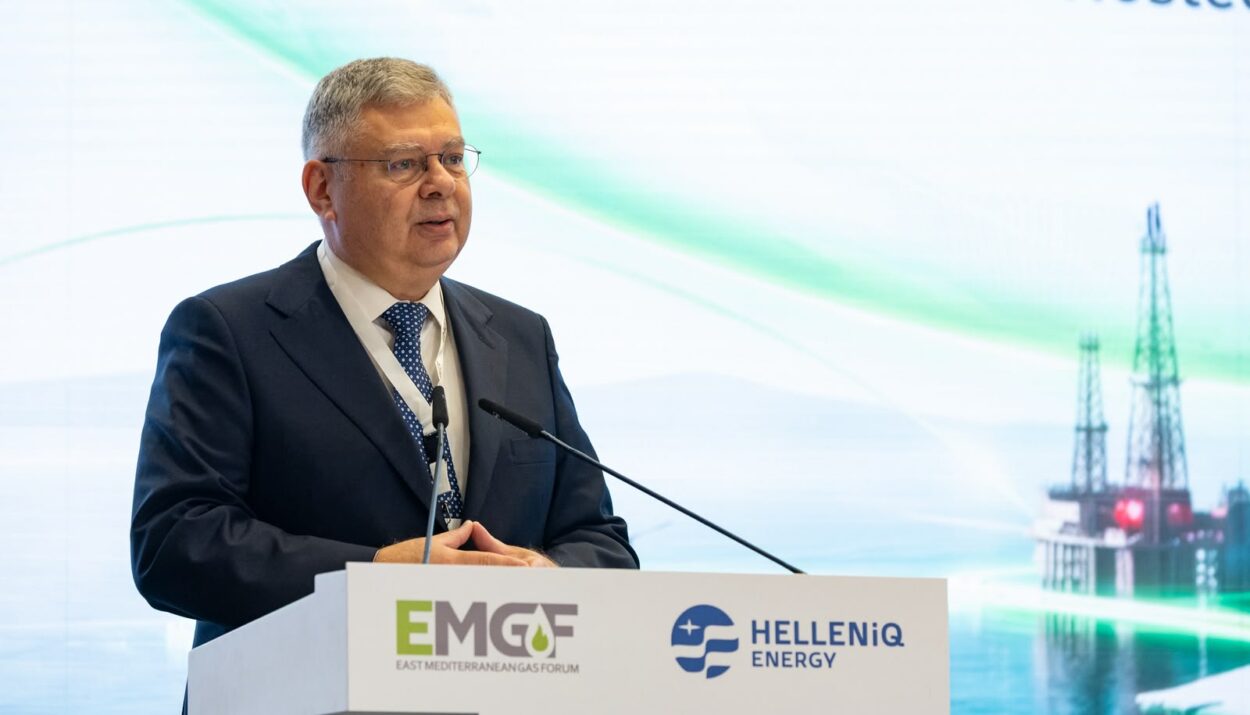ο Διευθύνων Σύμβουλος της HELLENiQ ENERGY, Ανδρέας Σιάμισιης © ΔΤ HELLENiQ ENERGY