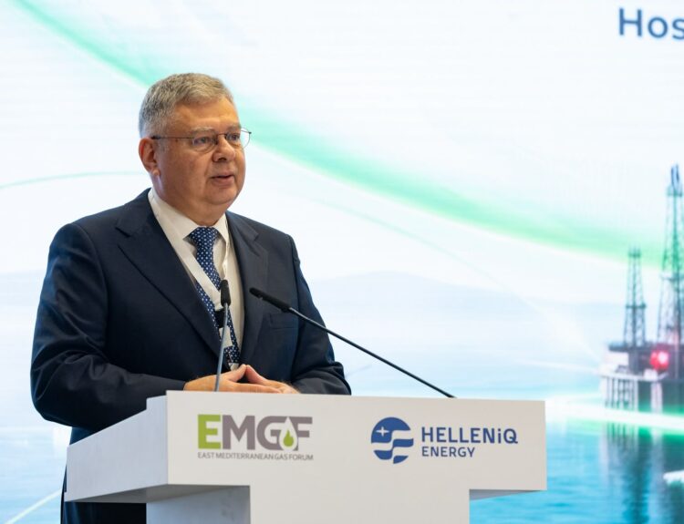 ο Διευθύνων Σύμβουλος της HELLENiQ ENERGY, Ανδρέας Σιάμισιης © ΔΤ HELLENiQ ENERGY