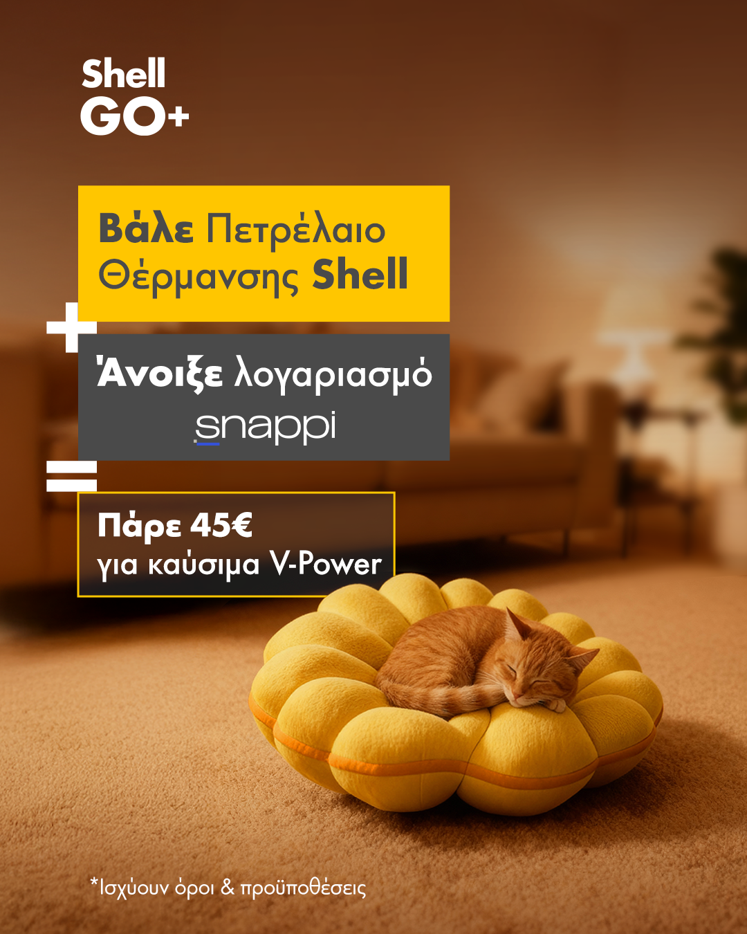 Άτοκες δόσεις, διπλοί πόντοι Shell GO+ και έκπτωση στις μεγάλες παραγγελίες © Shell