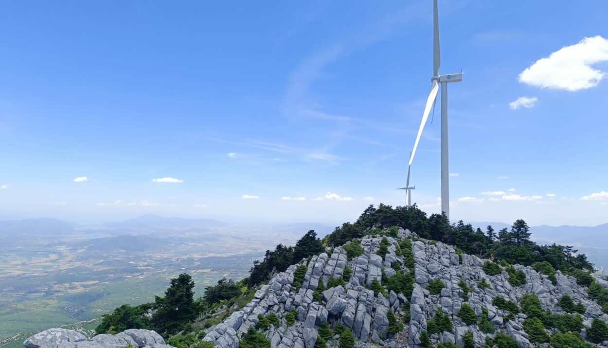Το αιολικό πάρκο ισχύος 23,1 MW στη Βοιωτία