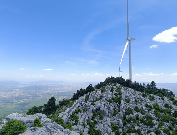 Το αιολικό πάρκο ισχύος 23,1 MW στη Βοιωτία