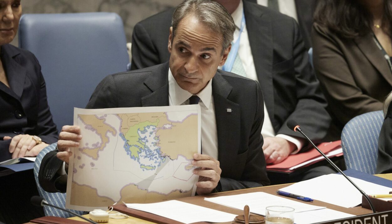 Παρέμβαση του πρωθυπουργού Κυριάκου Μητσοτάκη στο πλαίσιο ανοιχτής συζήτησης υψηλού επιπέδου της Ελληνικής Προεδρίας του συμβουλίου ασφαλείας του οργανισμού Ηνωμένων εθνών Πεμπτη 29 Οκτωβριου 2026(ΔΗΜΗΤΡΗΣ ΠΑΠΑΜΗΤΣΟΣ/ Γ.Τ ΠΡΩΘΥΠΟΥΡΓΟΥ/EUROKINISSI)