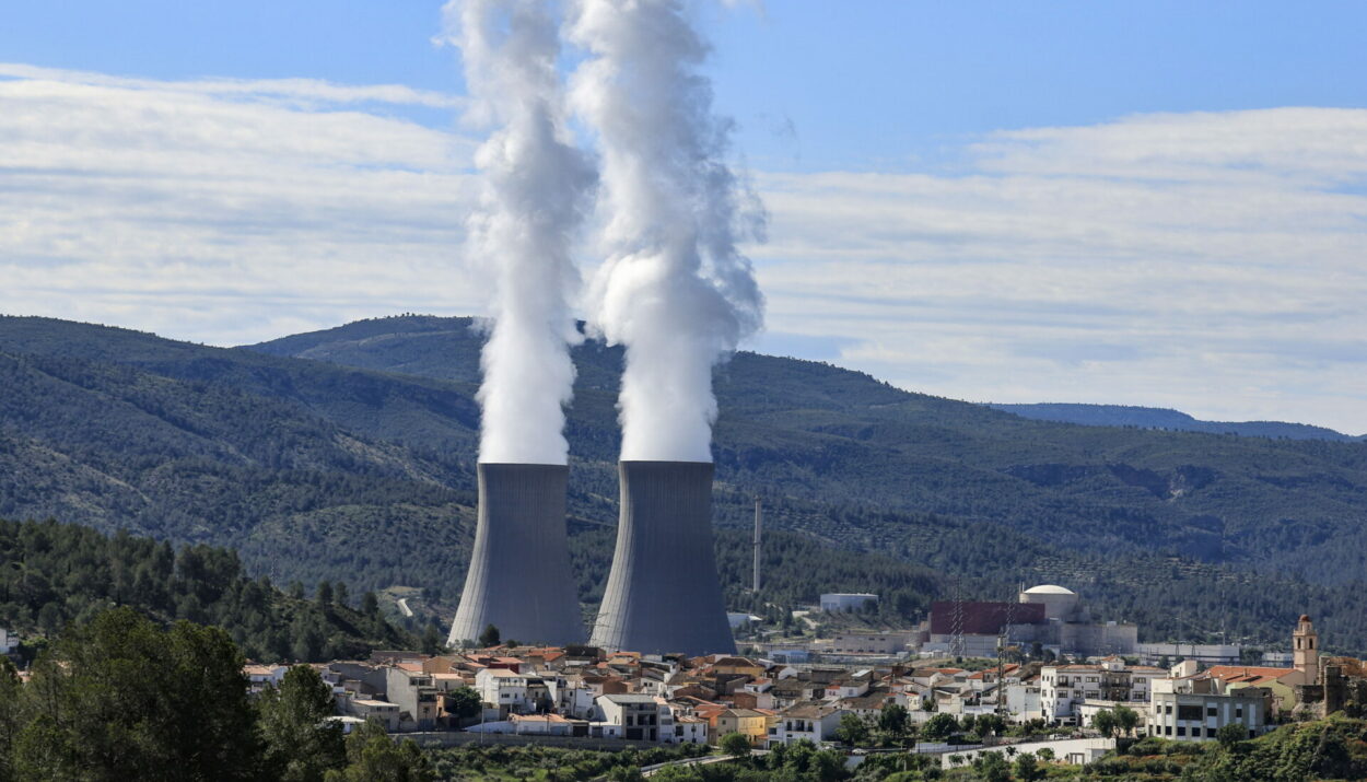 Cofrentes nuclear plant in Valencia, eastern Spain © EPA/Kai Forsterling