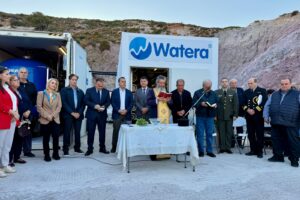 Εγκαινιάστηκαν έργα ύδρευσης και αφαλάτωσης σε Πάτμο και Λέρο